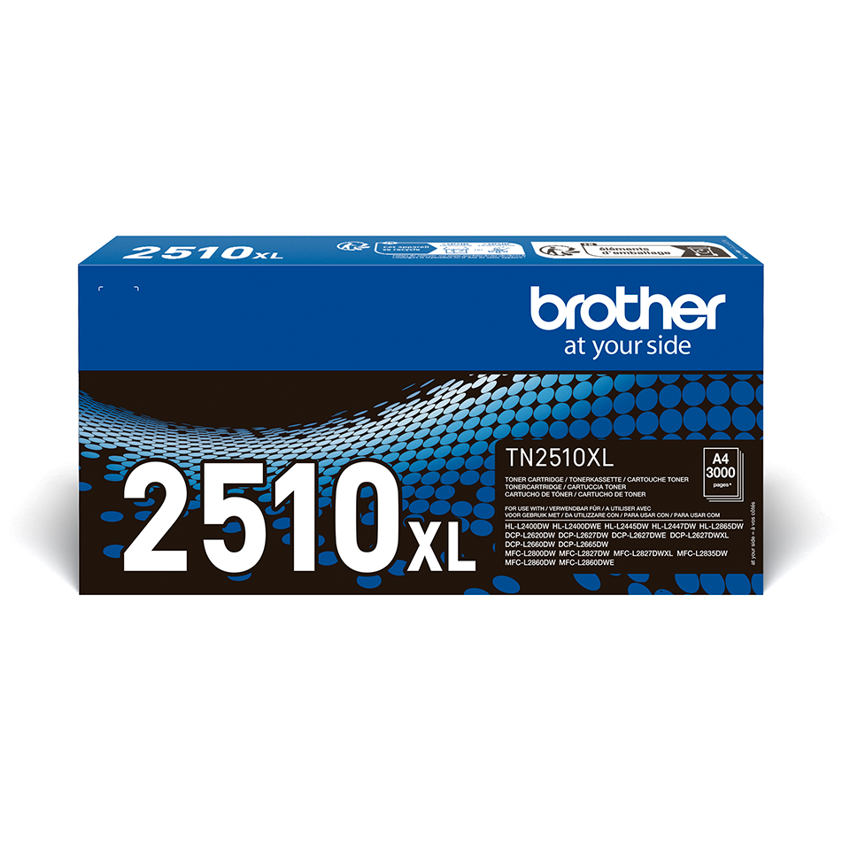 [TN2510XL] Toner Brother TN-2510XL / TN2510XL noir XL, 3 000 pages