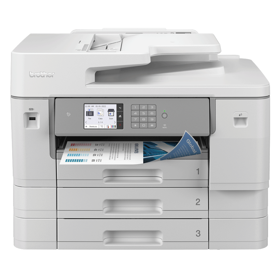 Brother MFC-J6957DW Farbtintenstrahl-Multifunktionsgerät, A3, Duplex, WLAN
