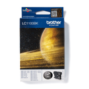Brother Tintenpatrone LC-1100BK / LC1100BK Schwarz, 450 Seiten