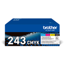 Brother Toner-Multipack TN-243CMYK / TN243CMYK, 4 Farben, 4 x 1.000 Seiten