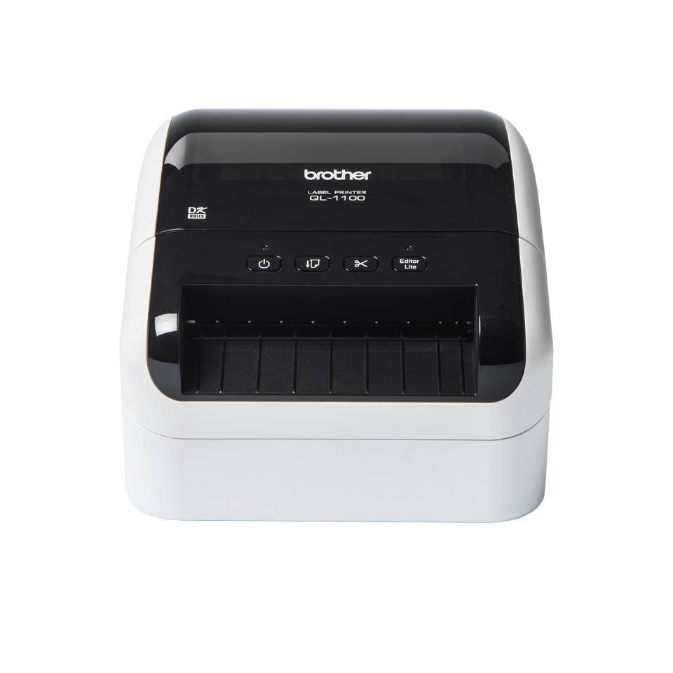 Imprimante d'étiquettes Brother QL-1100C, jusqu'à 104 mm, USB