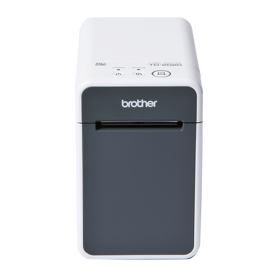 Imprimante d'étiquettes Brother TD-2020A, support jusqu’à 63 mm, USB