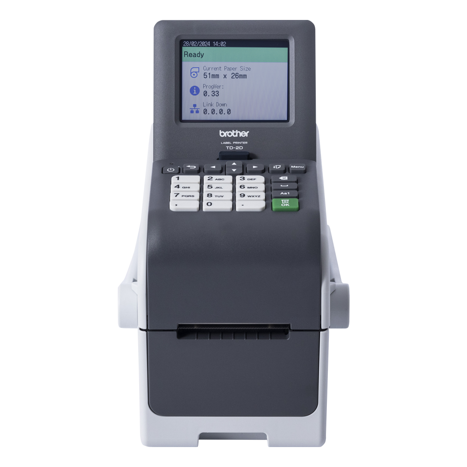 Brother TD-2350DSAH300 label printer, up to 63 mm, Bluetooth, Wi-Fi