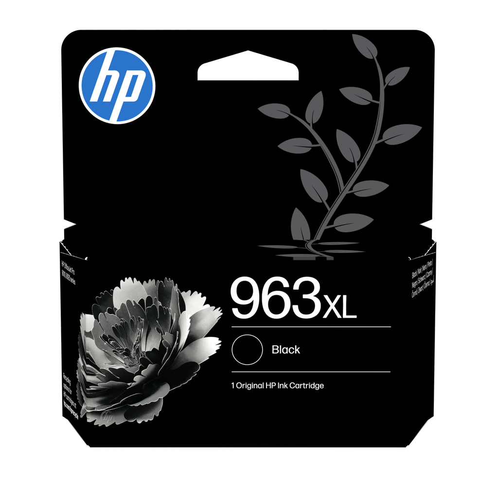 Tintenpatrone HP 963XL / 3JA30AE Schwarz XL, 2.000 Seiten