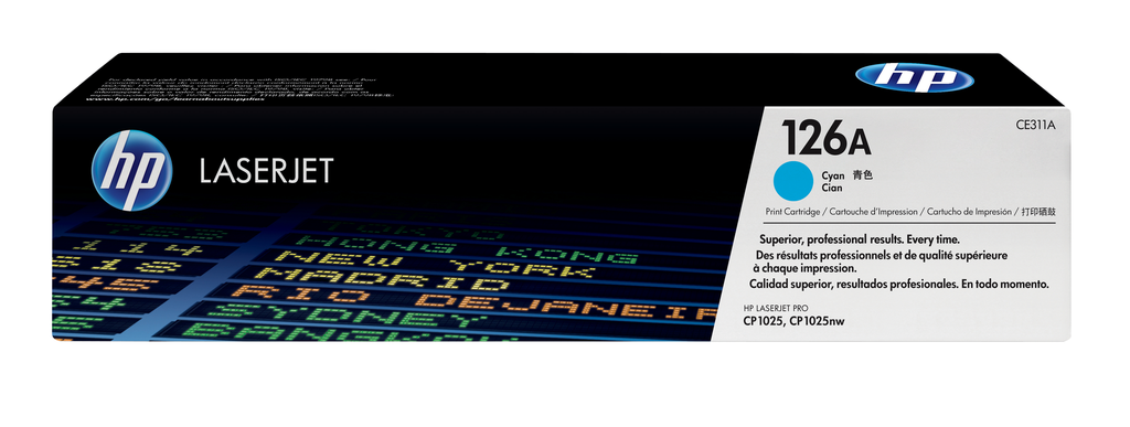 Toner HP 126A / CE311A cyan, 1 000 pages