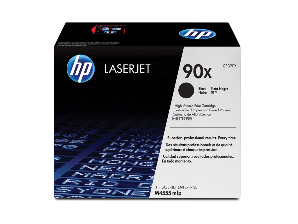 HP 90X / CE390X black XL toner, 24,000 pages