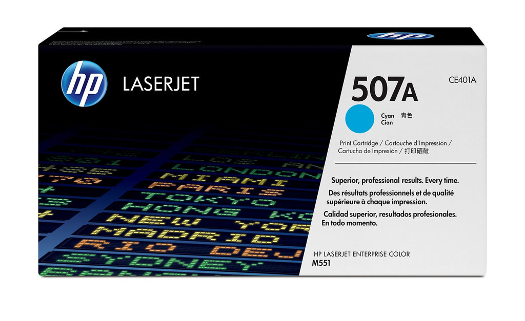 Toner HP 507A / CE401A cyan, 5 000 pages