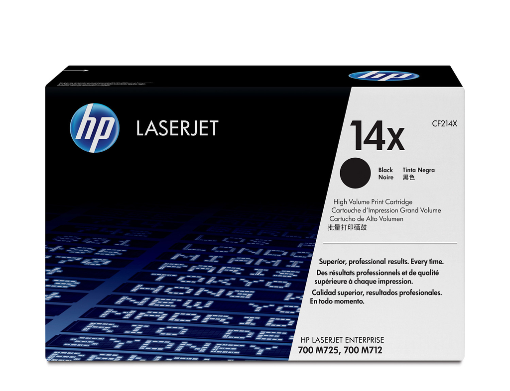HP 14X / CF214X black XL toner, 17,500 pages