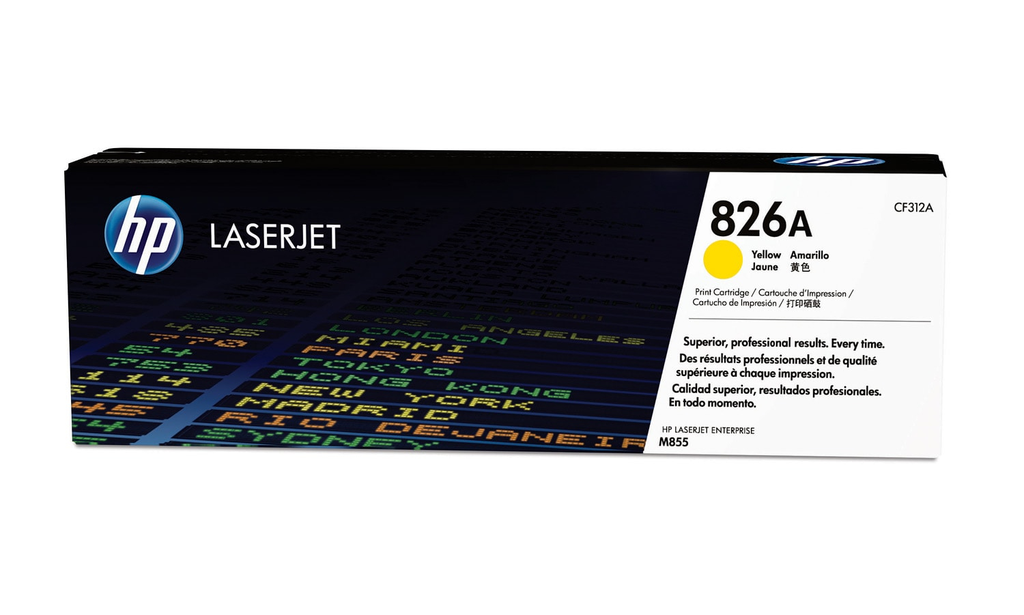 Toner HP 826A / CF312A jaune, 31 500 pages