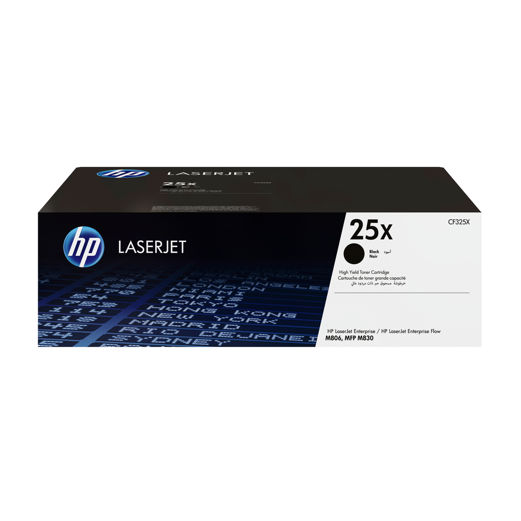 Toner HP 25X / CF325X Schwarz XL, 34.500 Seiten