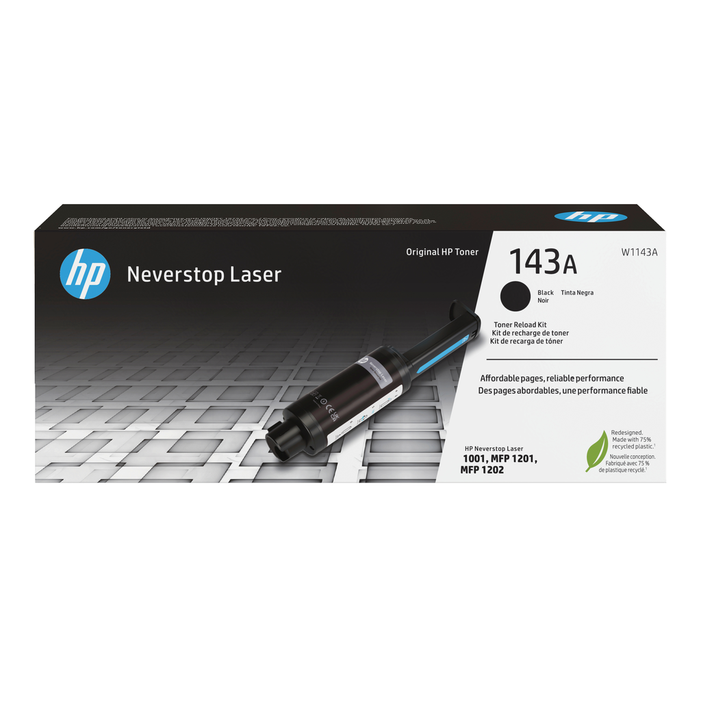 Toner HP 143A / W1143A Schwarz, 2.500 Seiten