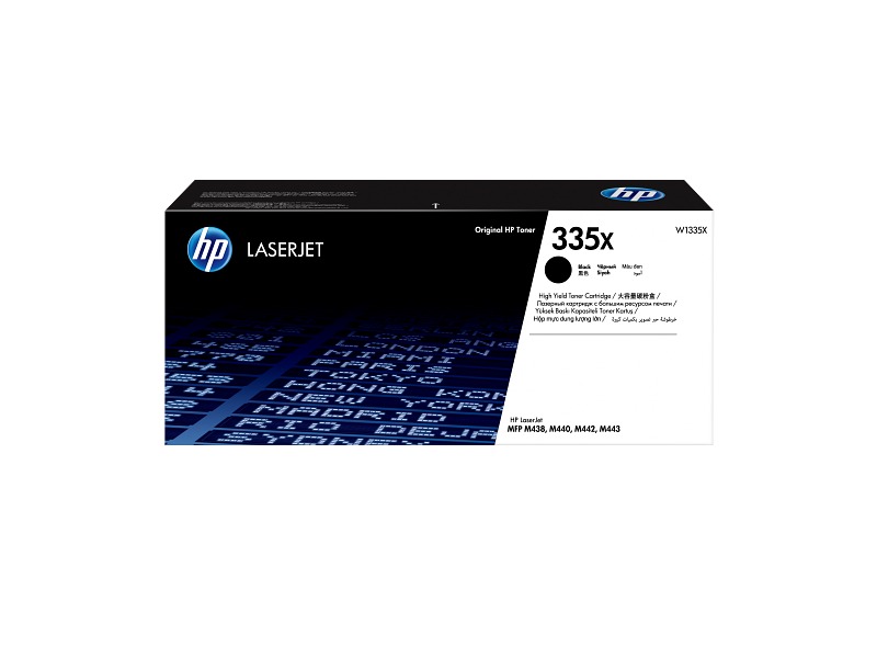 HP 335X / W1335X black XL toner, 13,700 pages