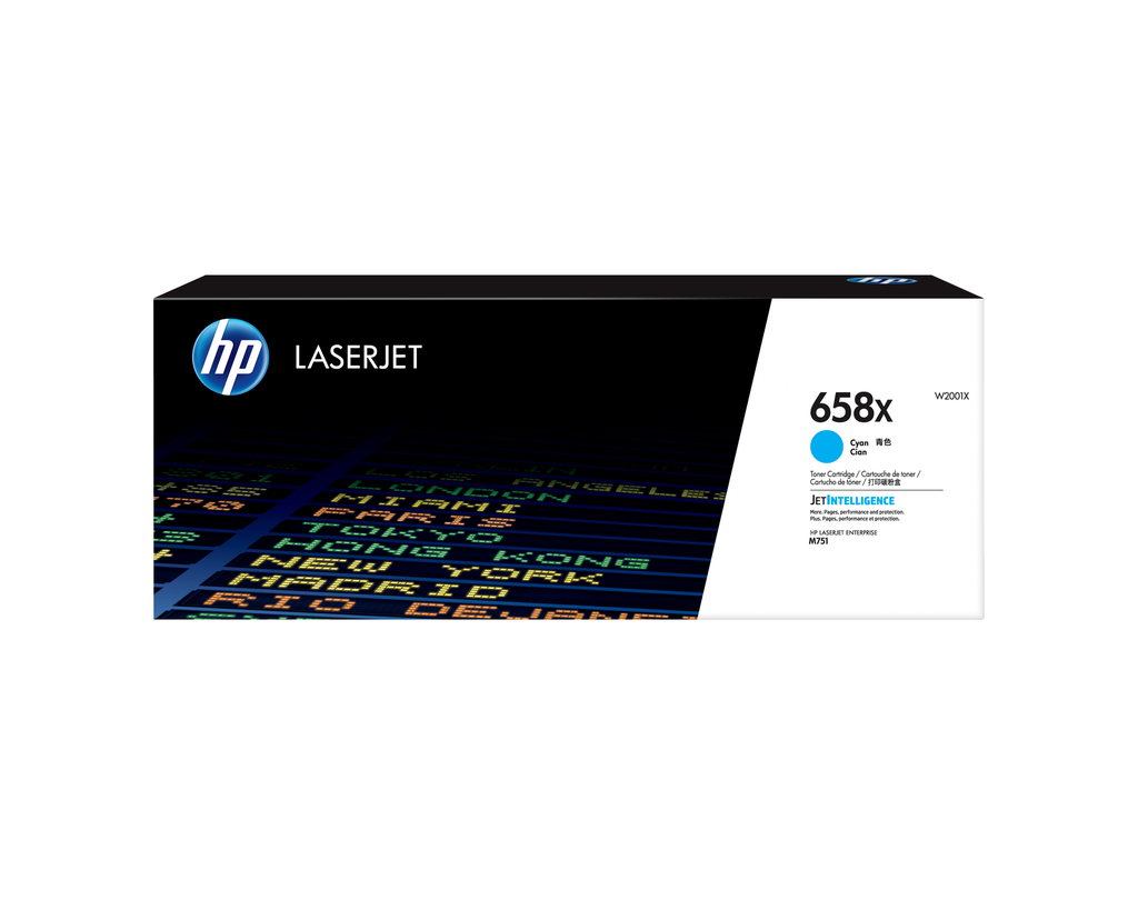 Toner HP 658X / W2001X Cyan XL, 28.000 Seiten