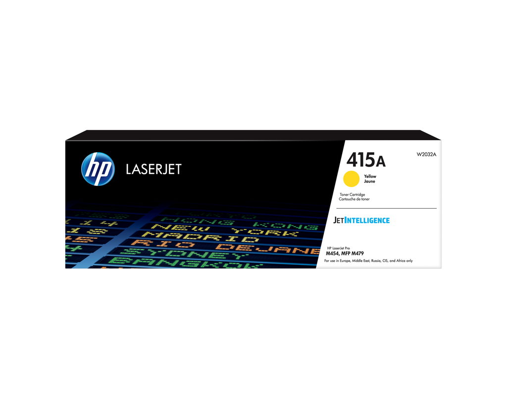 Toner HP 415A / W2032A jaune, 2 100 pages