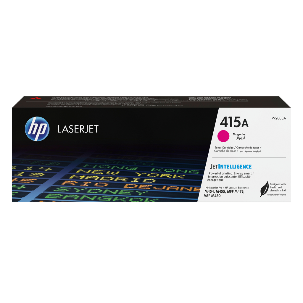 HP 415A / W2033A magenta toner, 2,100 pages