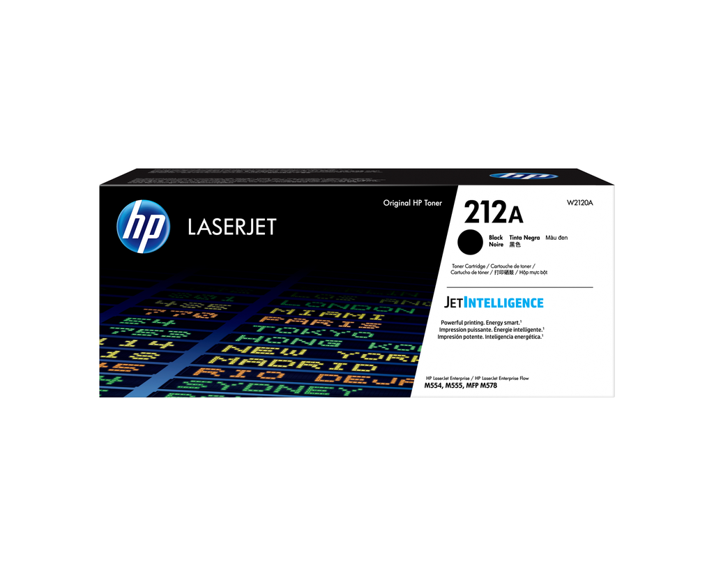 HP 212A / W2120A black toner, 5,500 pages
