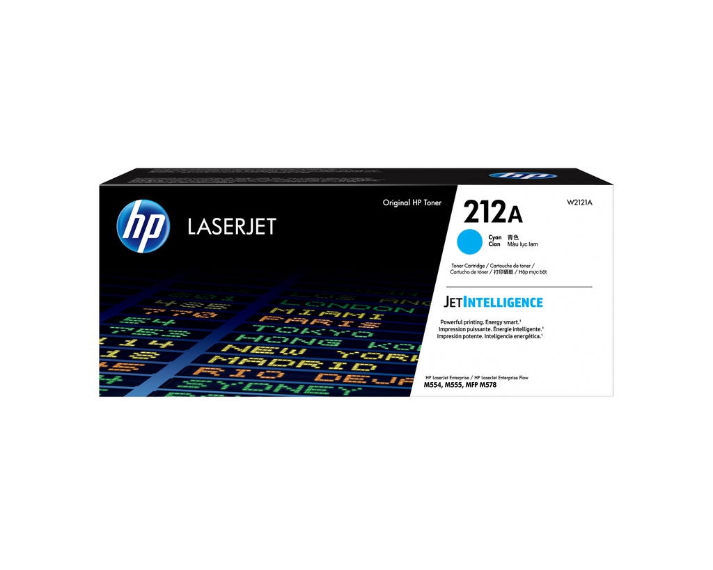 HP 212A / W2121A cyan toner, 4,500 pages