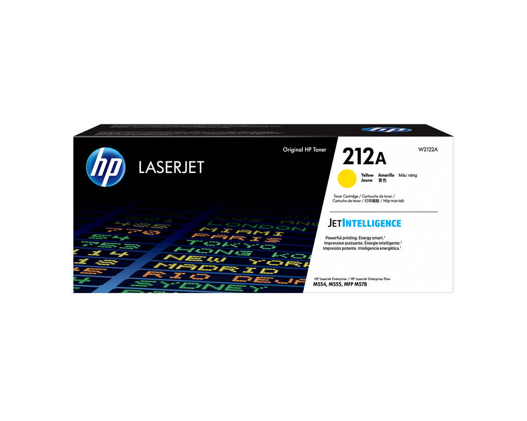 HP 212A / W2122A yellow toner, 4,500 pages