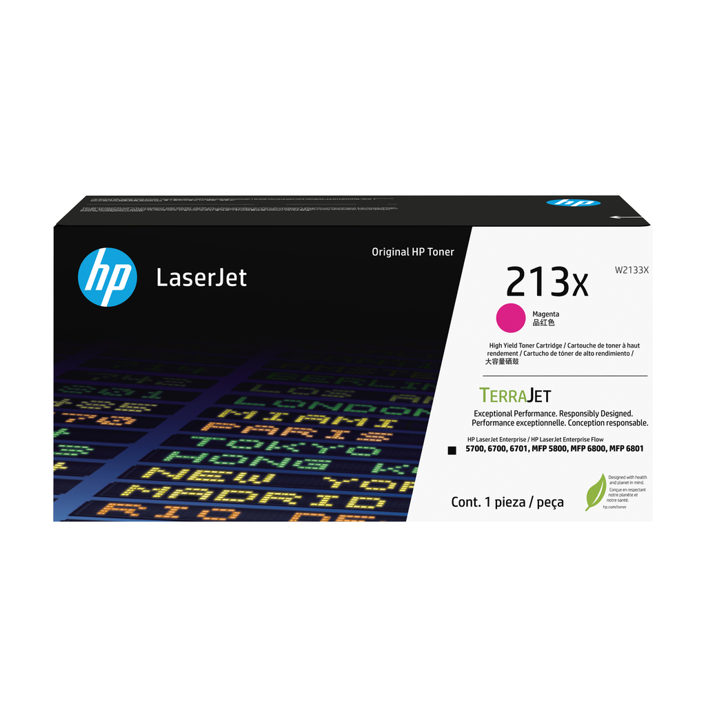 Toner HP 213X / W2133X Magenta XL, 6.000 Seiten