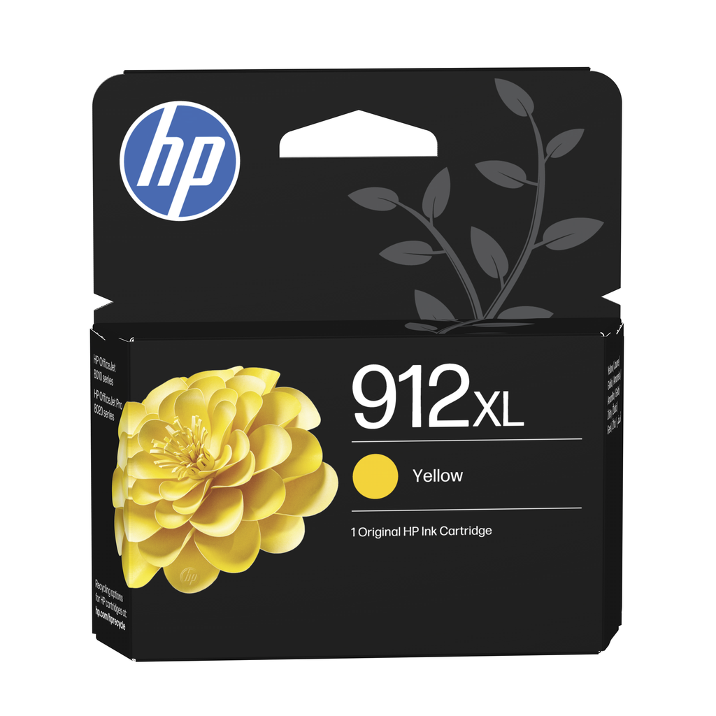 HP 912XL / 3YL83AE yellow XL ink cartridge, 700 pages