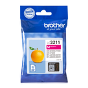Brother Tintenpatrone LC-3211M / LC3211M Magenta, 200 Seiten