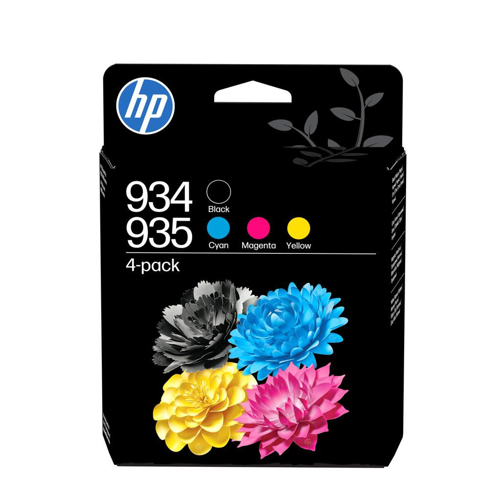 Pack HP 934 / 6ZC72AE 4 couleurs, 400 pages