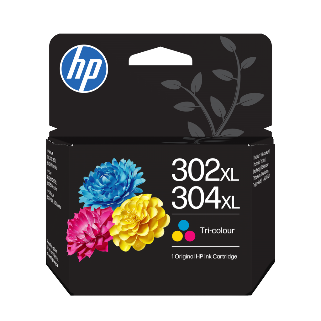[B7RT8AE] HP 302XL / B7RT8AE tri-color XL ink cartridge, 100 pages