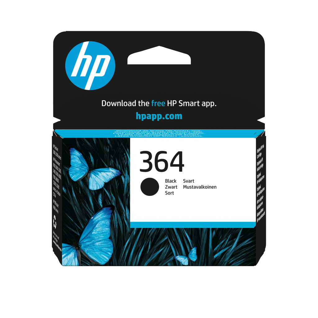[CB316EE] HP 364 / CB316EE black ink cartridge, 250 pages
