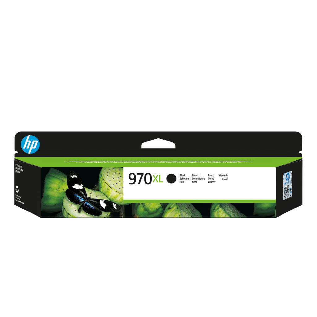 HP 970XL / CN625AE black XL ink cartridge, 9,200 pages