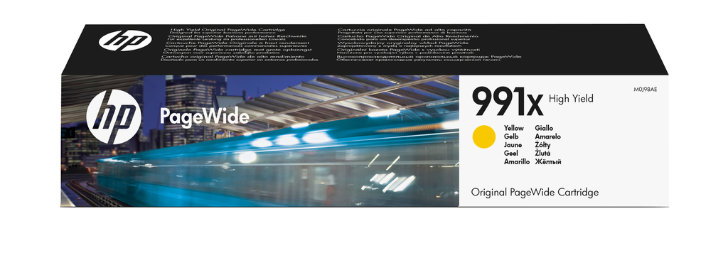 Tintenpatrone HP 991X / M0J98AE Gelb XL, 16.000 Seiten