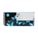 HP 738 / 498N8A black ink cartridge, 300 ml