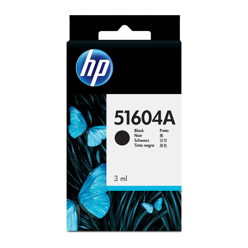 Tintenpatrone HP 51604A Schwarz, 1 ml
