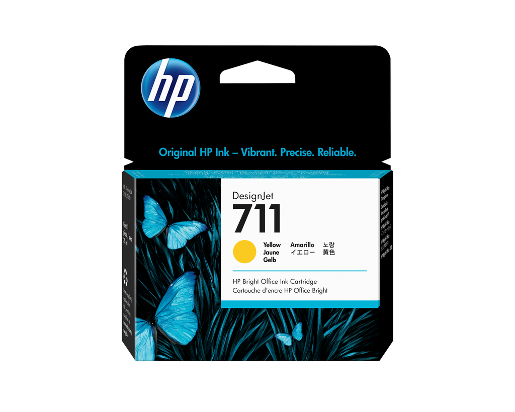 [CZ132A] HP 711 / CZ132A yellow ink cartridge, 29 ml
