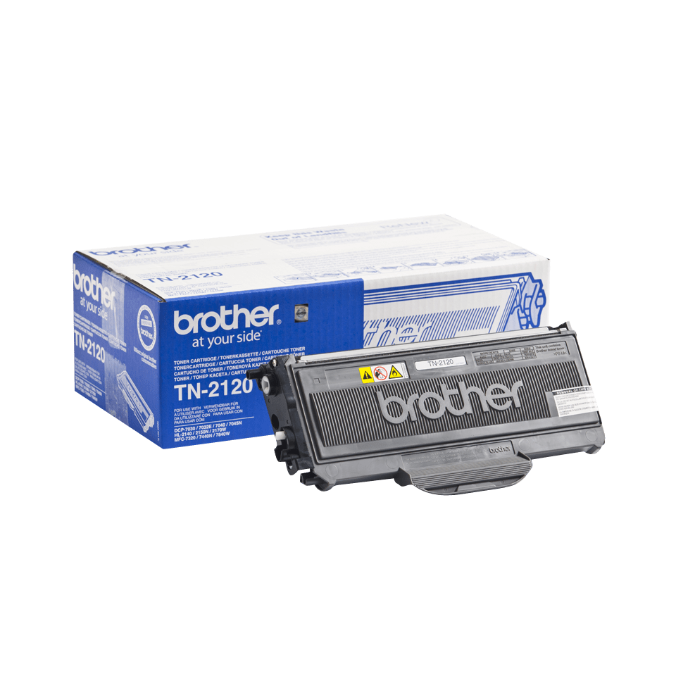 [TN2120] Brother Toner TN-2120 / TN2120 Schwarz XL, 2.600 Seiten
