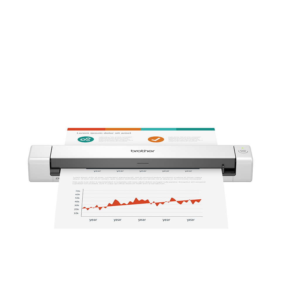 [DS640E] Brother DS-640e Mobiler Scanner, A4, 15 S./Min.