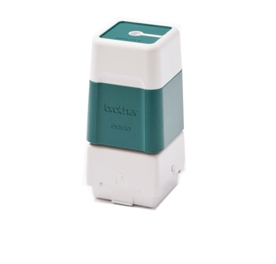 Brother PR2020G6P pre-inked stamps 20 x 20 mm green, pack of 6