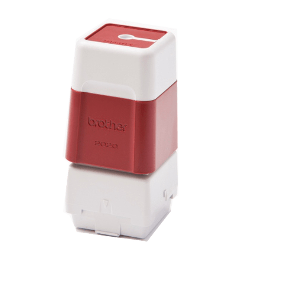 [PR2020R6P] Brother PR2020R6P pre-inked stamps 20 x 20 mm red, pack of 6
