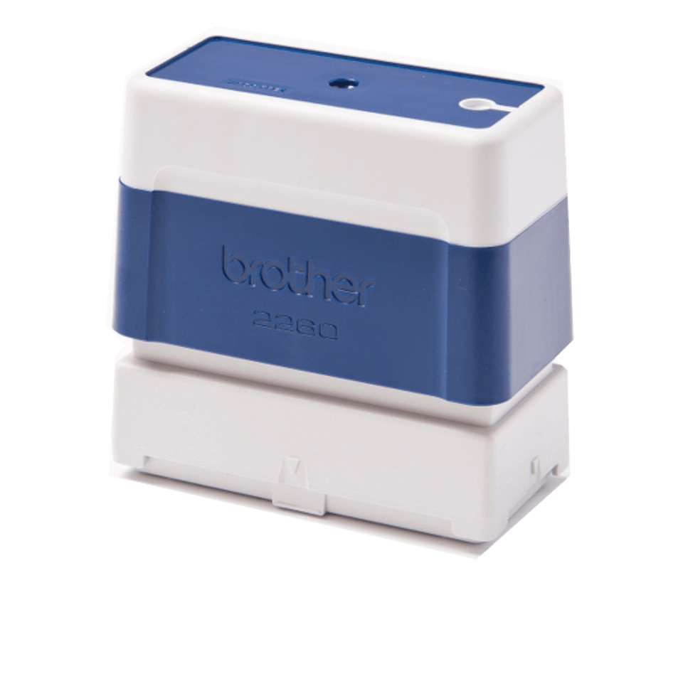 Brother PR2260E6P pre-inked stamps 22 x 60 mm blue, pack of 6