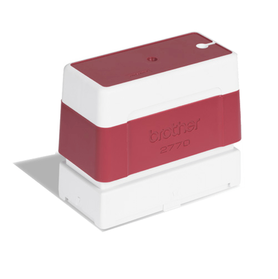 Tampons Brother PR2770R6P 27 x 70 mm rouge, lot de 6
