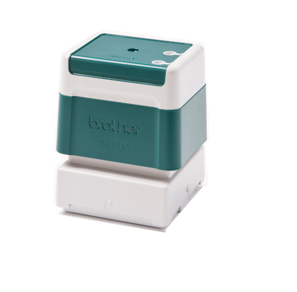 Brother PR4040G6P pre-inked stamps 40 x 40 mm green, pack of 6