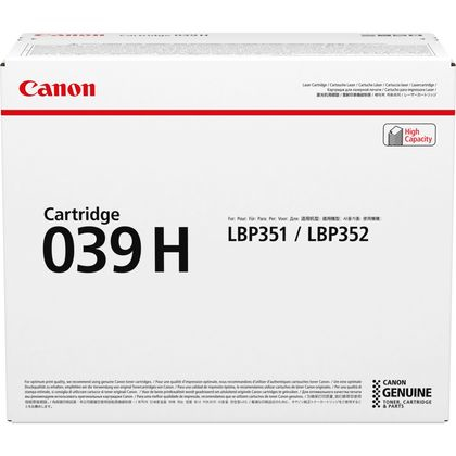 Toner Canon 039H / 0288C002 Schwarz XL, 25.000 Seiten
