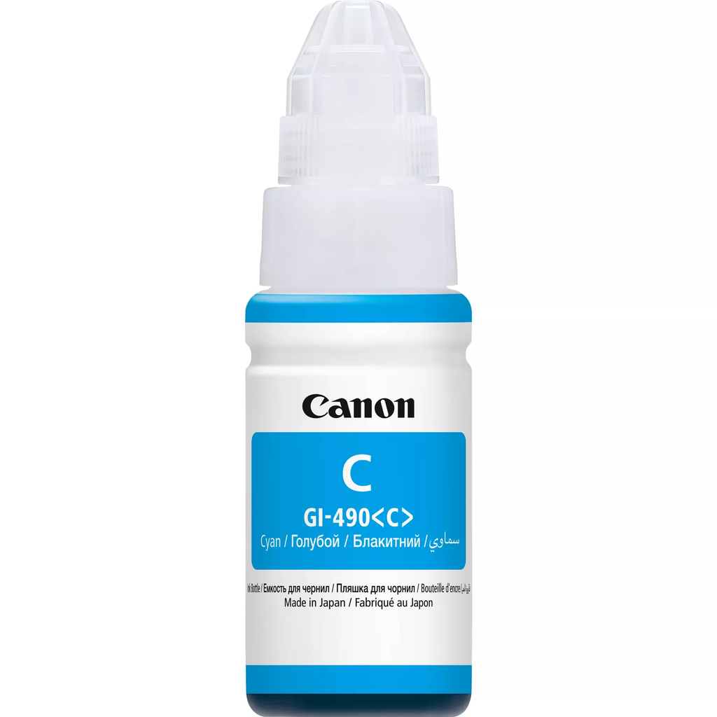 Cartouche d'encre Canon GI-490C / 0664C001 cyan