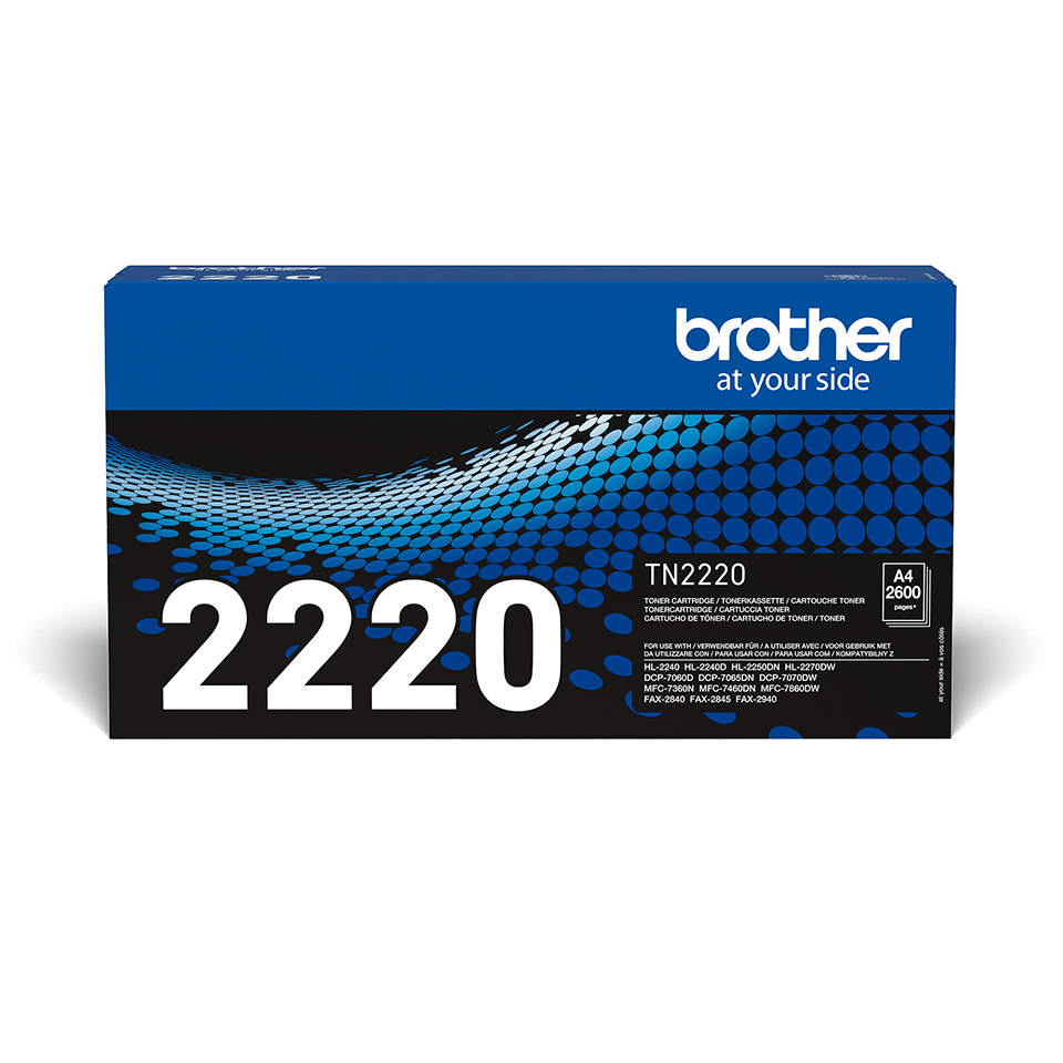 [TN2220] Brother Toner TN-2220 / TN2220 Schwarz XL, 2.600 Seiten