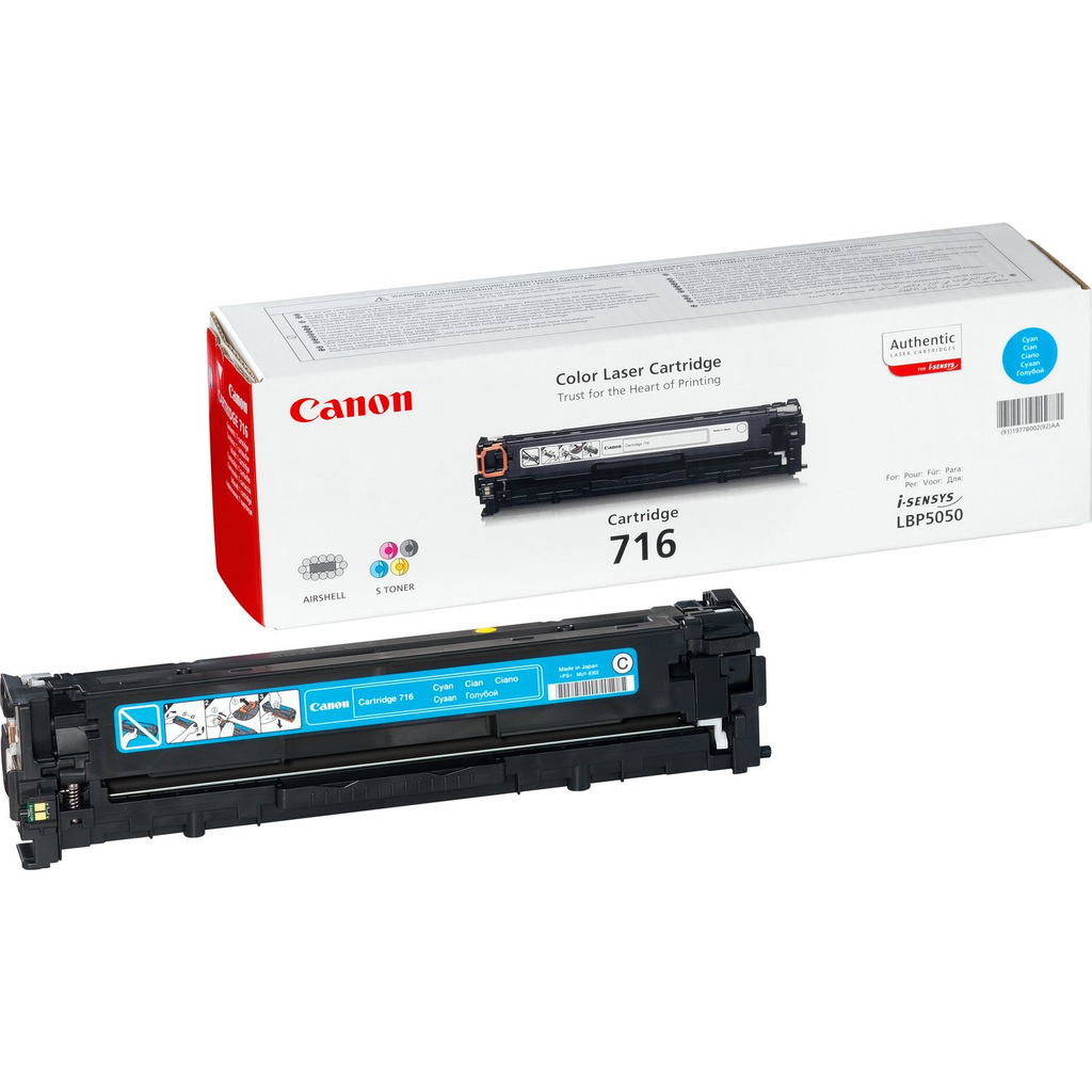 Canon 716 / 1979B002 cyan toner, 1,500 pages
