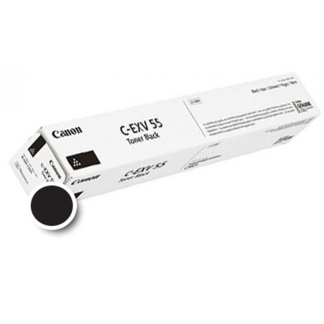 Toner Canon C-EXV55 / 2182C002 noir, 23 000 pages