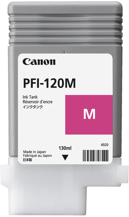 Tintenpatrone Canon PFI-120M / 2887C001 Magenta, 130 ml