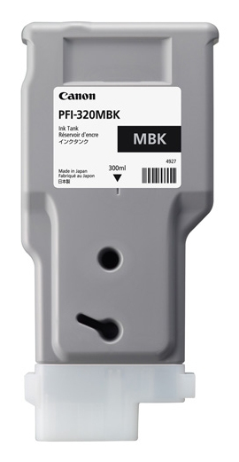 Canon PFI-320MBK / 2889C001 matte black XL ink cartridge, 300 ml