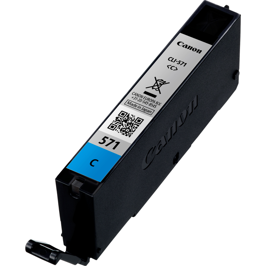 Tintenpatrone Canon CLI-571C / 0386C001 Cyan, 173 Seiten