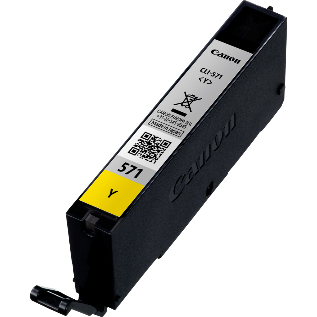 Canon CLI-571Y / 0388C001 yellow ink cartridge, 347 pages