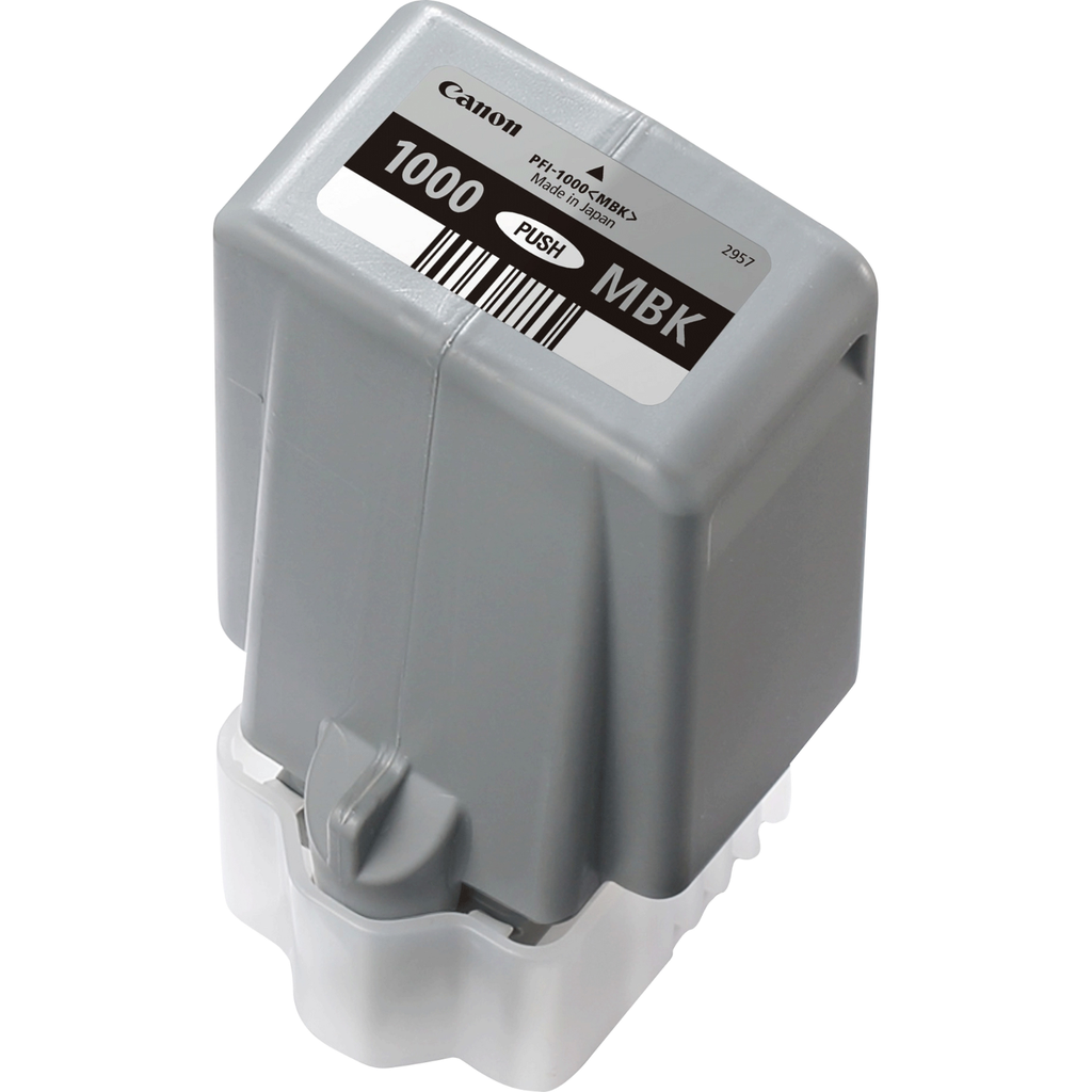 Tintenpatrone Canon PFI-1000 / 0545C001 Mattschwarz, 5.490 Seiten